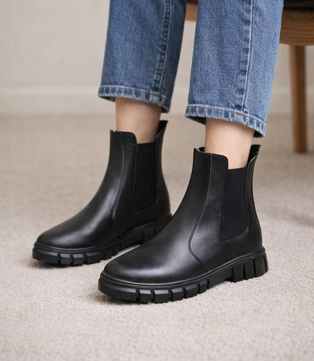 نیم بوت بغل کش کد 2127