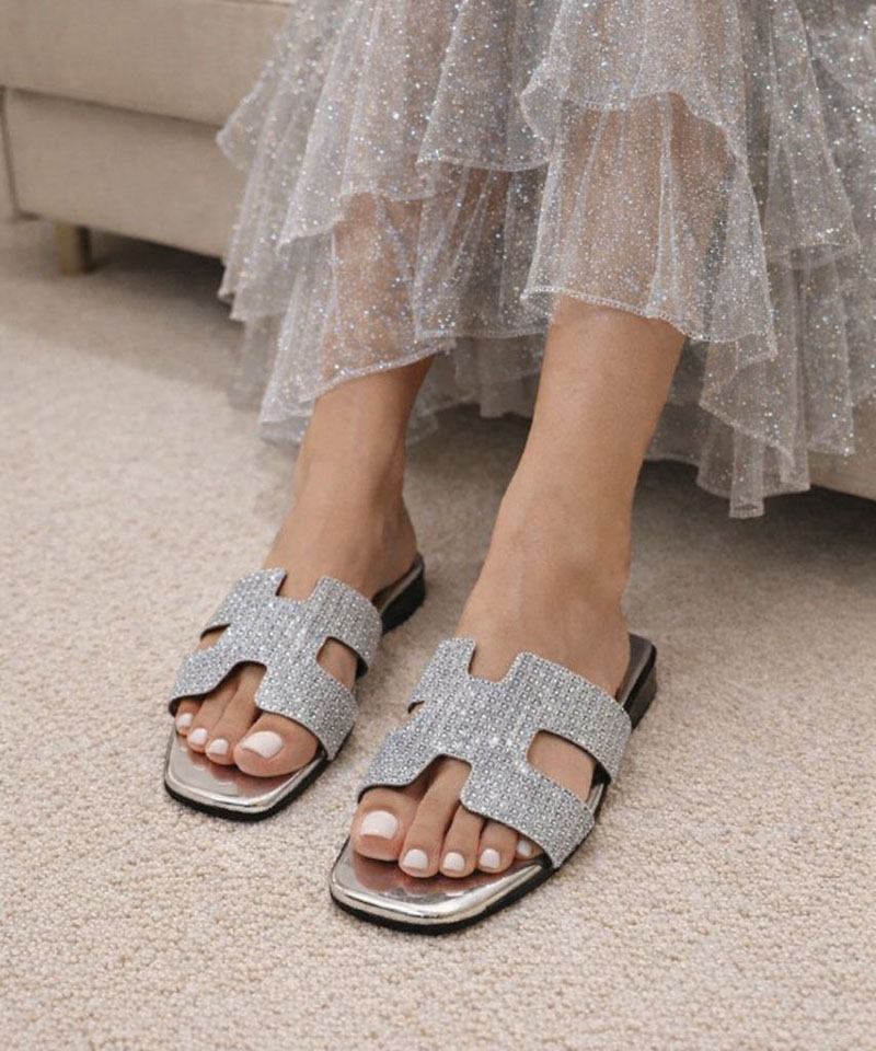 صندل هرمس شاین دار کد b26562