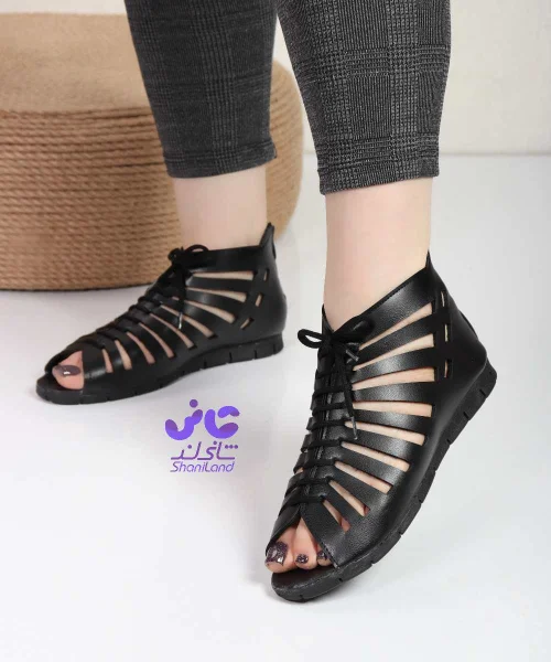 صندل هزار بند بدون پاشنه کد 2516