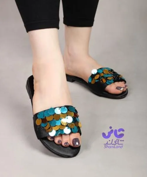 صندل روفرشی پولکی کد 26378