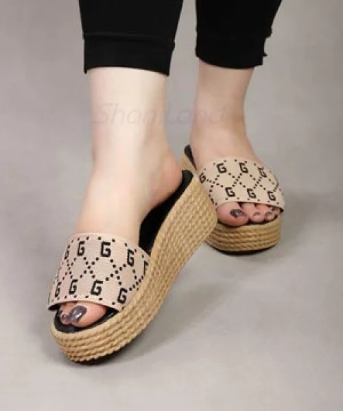 صندل لژدار بافت طرح گوچی کد 26390