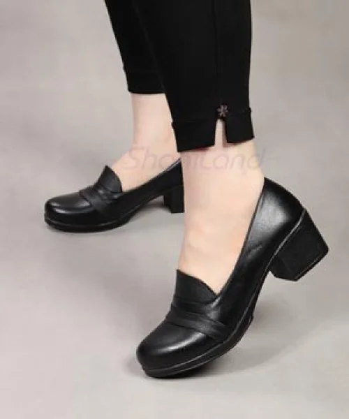 کفش پاشنه دار زیره طبی کد 23300