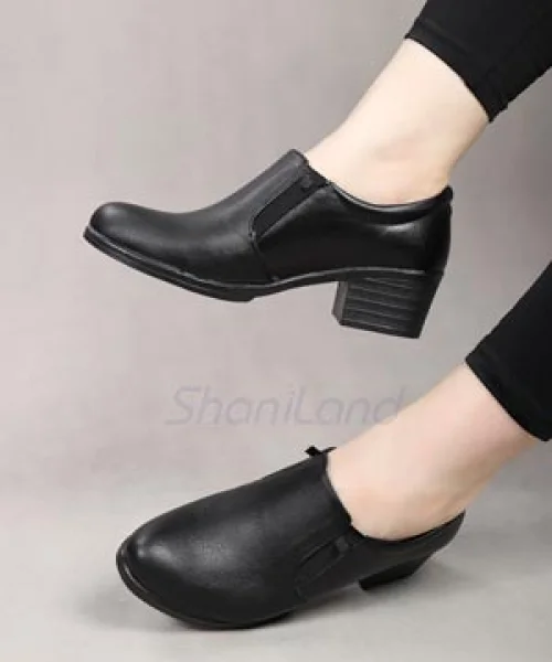 کفش پاشنه دار بغل کش کد 2235