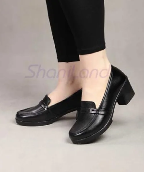 کفش پاشنه دار زیره طبی کد 23327