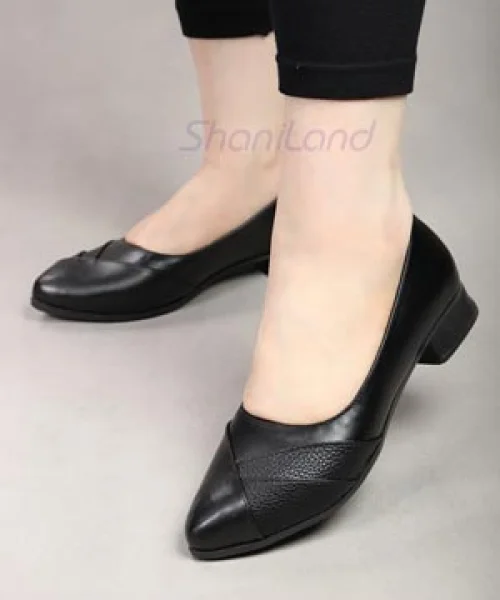کفش پاشنه دار زیره طبی مدل عروسکی کد 23348