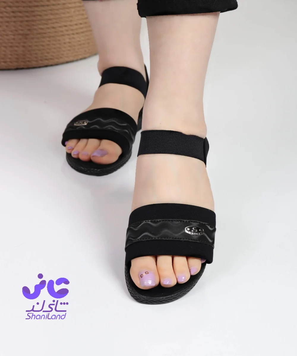 صندل تابستانی طرح موجی کد 2558