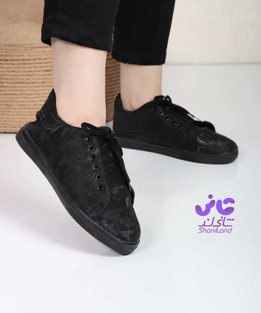 کتونی بندی طرح دار مدل تیام کد 24205