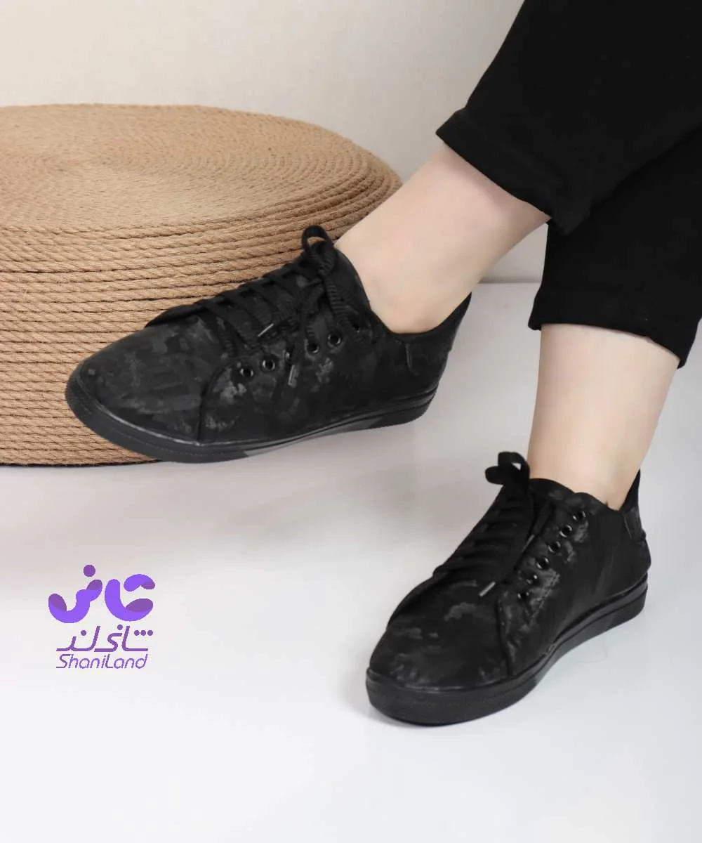 کتونی بندی طرح دار مدل تیام کد 24205