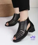 صندل تابستانه لیزری پشت زیپ کد 2575