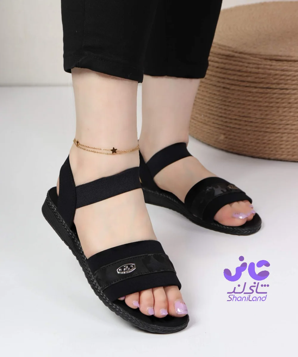 صندل تابستانه طرح دار کد 2551