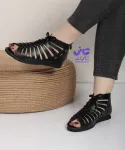 صندل هزار بند بدون پاشنه کد 2516