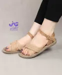 صندل تابستانه انگشتی کنفی کد 2580