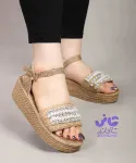 صندل تابستانه کنفی کد 2582