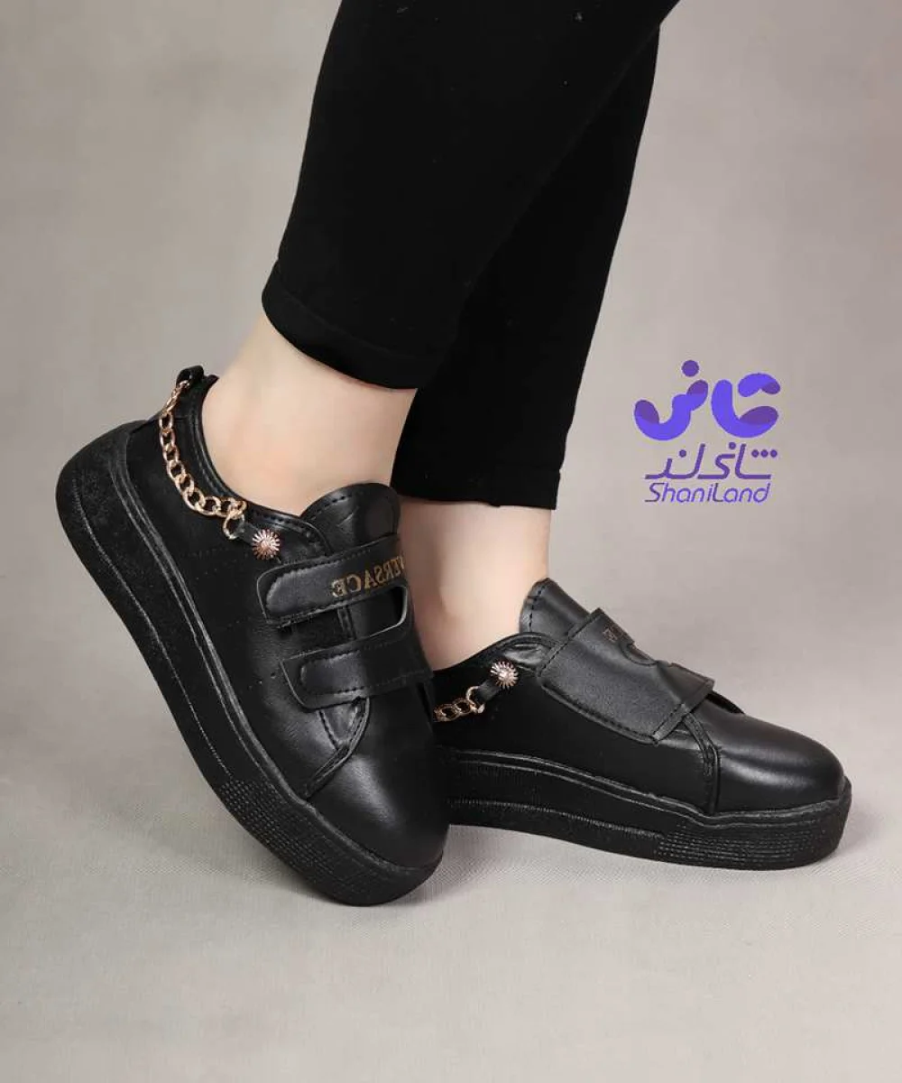 کتونی چسبی زنجیر دار کد 24220