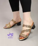 صندل پاشنه دار لمه کد 26377