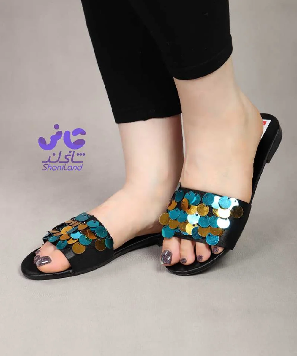 صندل روفرشی پولکی کد 26378