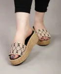 صندل لژدار بافت طرح گوچی کد 26390