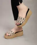 صندل لژدار بافت طرح گوچی کد 26390