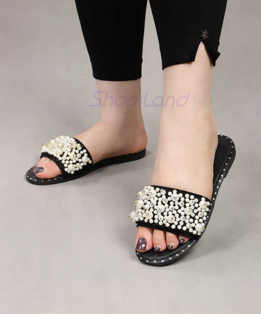 صندل روفرشی مرواریدی کد 26400