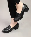 کفش پاشنه دار زیره طبی کد 23284
