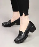 کفش پاشنه دار زیره طبی کد 23284