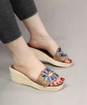 صندل لژدار نگین دار طرح خورشیدی کد 26416