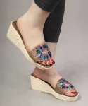 صندل لژدار نگین دار طرح خورشیدی کد 26416