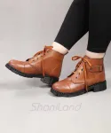 نیم بوت زنانه مدل بغل سگک کد 2174
