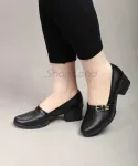کفش پاشنه دار زیره طبی بغل سگک کد 23349