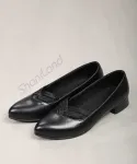 کفش پاشنه دار زیره طبی مدل حصیری کد 23350