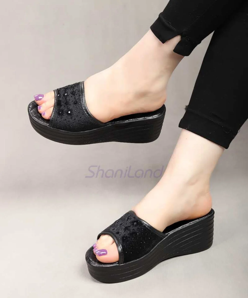 صندل لژ دار نگین دار زیره زنبوری کد 26455
