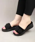 صندل لژدار مدل مرواریدی کد 26471