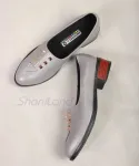 کالج پرچی پاشنه قهوه ای کد 23238