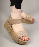 صندل تابستانه کنفی کد 25150