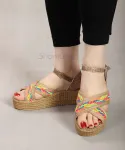 صندل تابستانه کنفی 25153