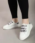 کتونی 3 چسبی مدل پوست ماری کد 24262