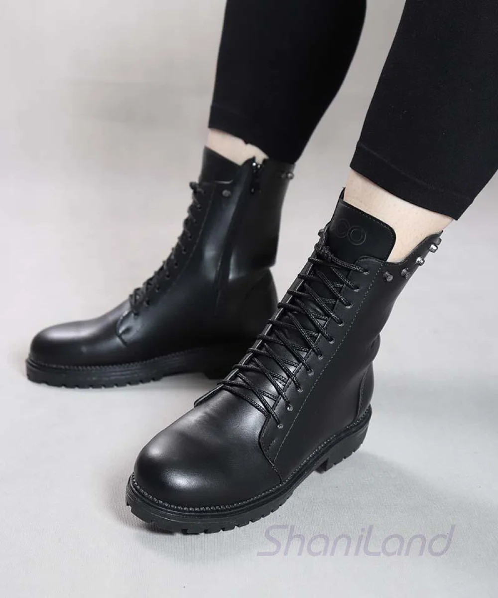 نیم بوت بغل زیپ مدل ecoo کد 2193