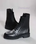 نیم بوت بغل زیپ مدل ورساچه کد 2194