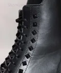 نیم بوت بغل زیپ مدل ورساچه کد 2194