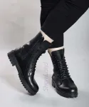 نیم بوت بغل زیپ مدل ورساچه کد 2194