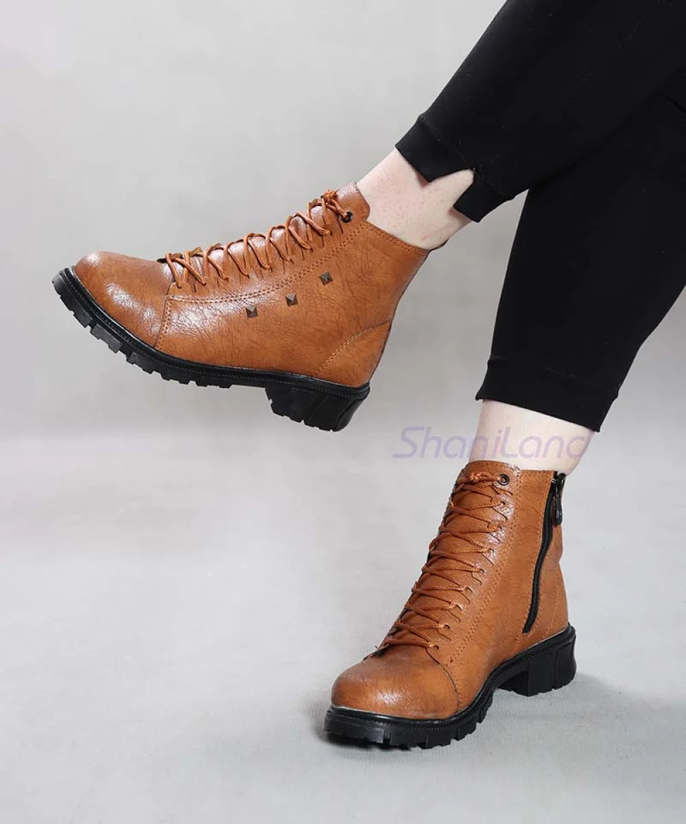 نیم بوت زنانه مدل هزاربند کد 2177