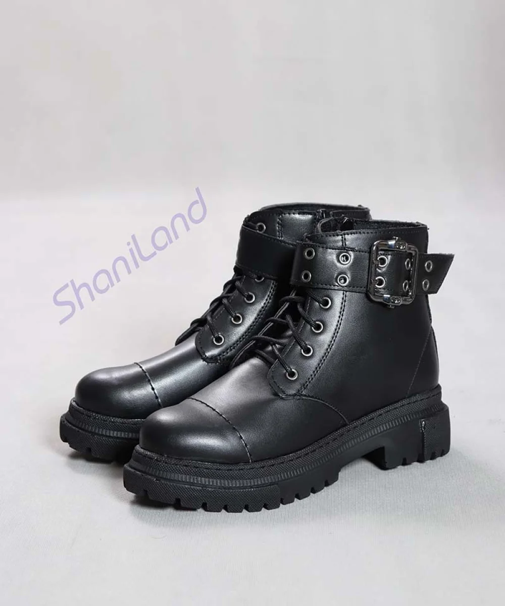نیم بوت زیره طبی بغل سگک کد 21105