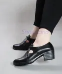 کفش تک بند  پاشنه دار کد 23448