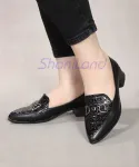 کالج پاشنه دار نوک تیز یراق دار کد 23404