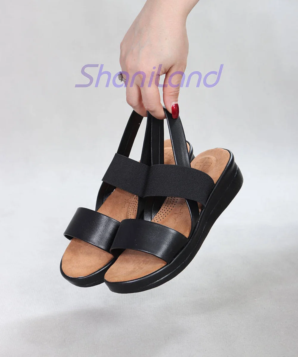 صندل تابستانه طبی چرمی کد 25162