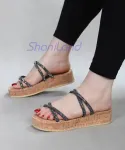 صندل سواروسکی لژدار مجلسی کد 22538