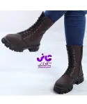 نیم بوت بغل زیپ لژدار 21123