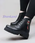 نیم بوت بندی لیبل دار کد 2173