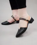 کفش پاشنه دار ۲ حالته کد 25198