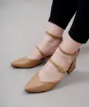 کفش زنانه 2 بندی کد 2262